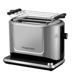 Тостер Russell Hobbs Attentiv 2 Slice 1500Вт, разморозка, подогрев, металл фото