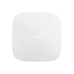 Інтелектуальна охоронна централь Ajax Hub 2, модуль 4G, ethernet, jeweller, бездротова, білий фото