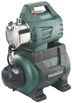 Насосна станція Metabo HWW 4500/25 Inox, 1300 Вт, 4.5 куб/год, висота подачі 48м, всмоктування до 8 м, ресивер 24л,  17.1кг фото