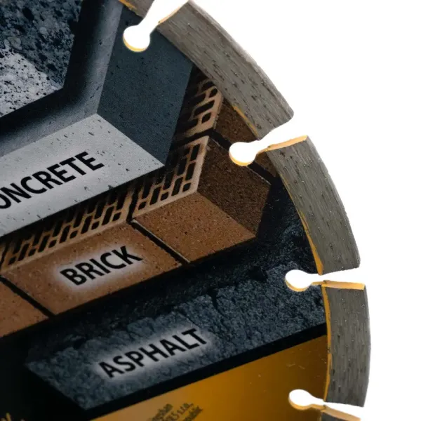 Сегментный алмазный диск 230×2.6×22.23 мм по керамограниту Procraft DS230 купить в Украине