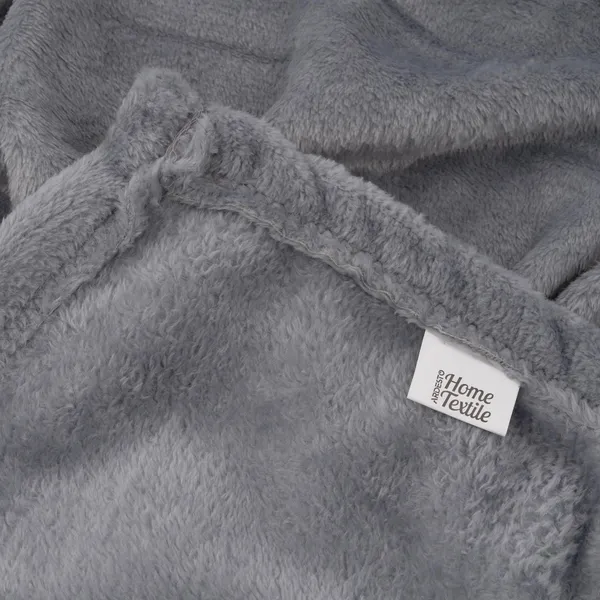 Купить Плед ARDESTO Flannel 200х220см, 100% полиэстер, серый светлый
