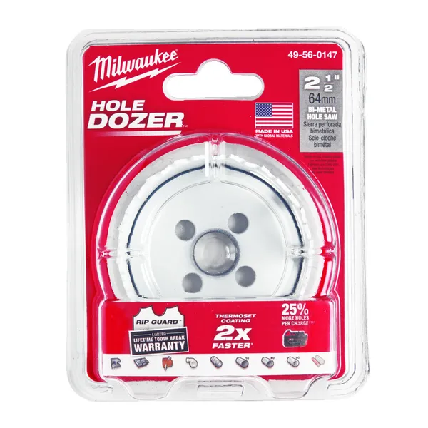 Коронка Bi-Metal MILWAUKEE, діаметр 64мм цена в Украине