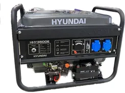 Генератор бензиновий Hyundai HHY3500E, 2,8/3 кВт фото