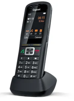 Трубка IP-DECT Gigaset R700H PRO 1xMicro-USB, 1x3.5 мм разъем для гарнитуры, DECT, BT, 2.4"цветной дисплей, IP65 фото