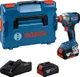 Гайковерт ударний Bosch GDX 18V-285 18В 2x4А·год до 3600об·хв 285Нм квадрат 1/2" ЗП кейс 1.1кг