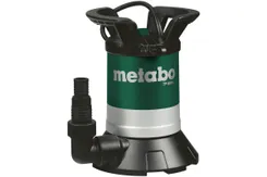 Насос дренажний Metabo TP 6600, 250 Вт, 6.6 куб/год, висота подачі 6 м, занурення до 5 м, 5.3 кг фото