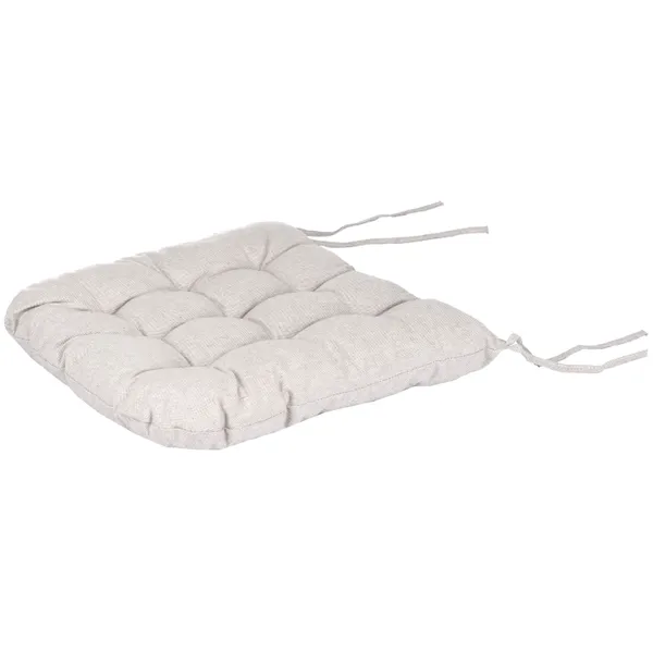 Подушка для стула ARDESTO Oliver, 40х40см, 100% хлопок, нап-ль: холоф. 50%, пп 50%, серый светлый купить в Украине