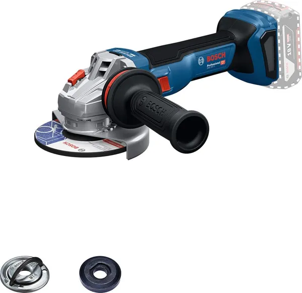 Шлифмашина угловая аккумуляторная Bosch GWS 18V-11 125мм 0-9000об·мин 1.7кг без АКБ и ЗП