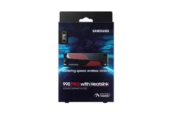 Накопичувач SSD Samsung M.2 2TB PCIe 4.0 990PRO + радіатор фото