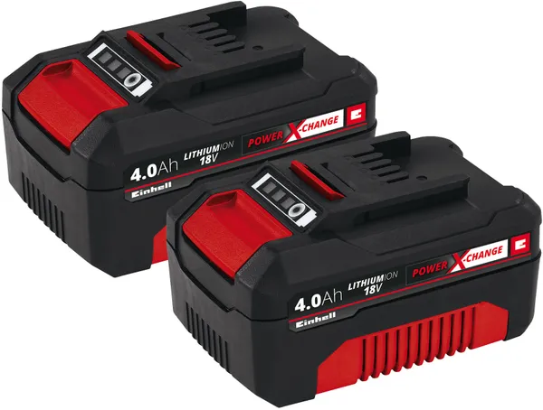 Акумулятор Einhell PXC Twinpack, 18В, 2х4А•год, 1.47кг