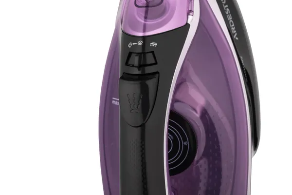 Утюг Ardesto IR-B2234, 2400Вт, 350мл, паровой удар-120гр, керам. подошва, феолетово-чёрный цена в Украине