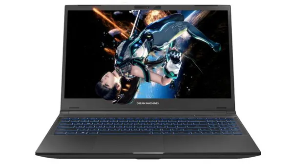 Ноутбук Dream Machines RG4050-15 15.6FHD IPS, Intel i5-12450H, 32GB, F1TB, NVD4050-6, DOS, черный