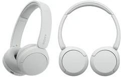 Навушники On-ear Sony WH-CH520 BT 5.2, SBC, AAC, Wireless, Mic, Білий фото