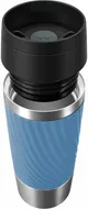 Термочашка Tefal Travel Mug Classic Twist, 360мл, нержавіюча сталь, блакитний ціна в Україні