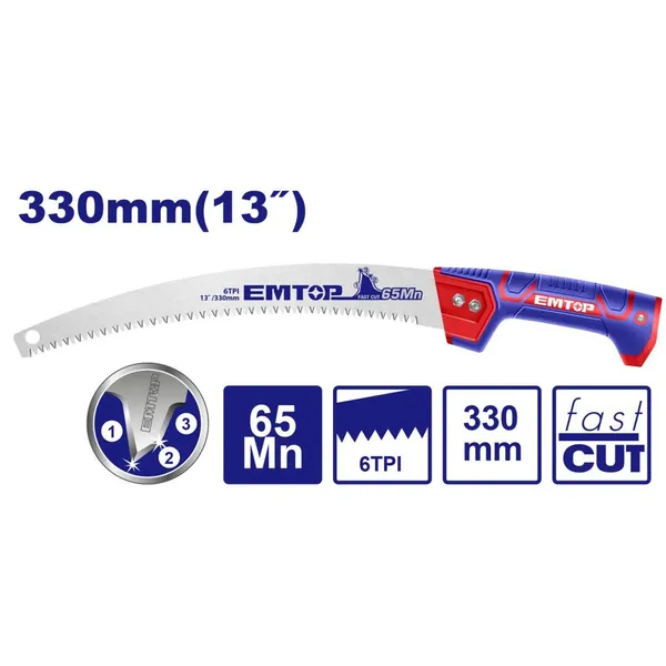 Ножовка EMTOP EHASP3301