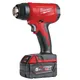 Термоповітродувка акумуляторна MILWAUKEE, M18 BHG-502C (+ заряд.пристрій, 2 акум.Х 5Аг, кейс) заказать