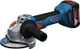 Шліфмашина кутова акумуляторна Bosch GWS 18V-8 125мм 18В 1x4А·год 0-11000об·хв 1.6кг кейс ЗП  GAL 18V-40 ціна в Україні