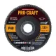 Диск лепестковый 125 мм, Р40, T27 Procraft FD125P40T27 упаковка 10 шт