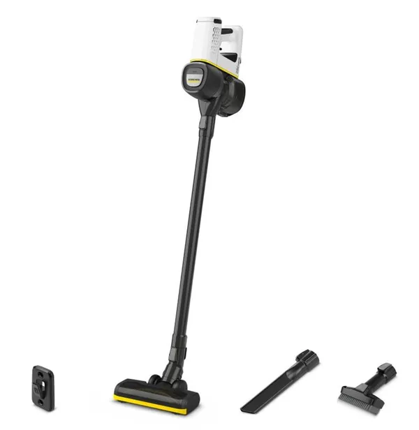 Пылесос Karcher беспроводный VC 4 Cordless myHome, конт пыль -0.65л, автон. раб. до 30мин, вес-2.4кг, белый