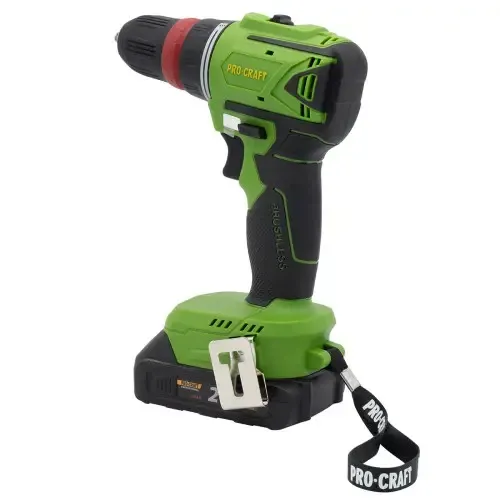 Бесщёточный аккумуляторный шуруповерт Procraft PA-18LiN DFR в кейсе купить в Украине