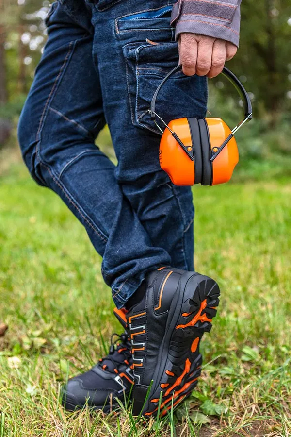 Купить Наушники защитные Neo Tools, SNR 24дБ, категория III, 0.19кг, оранжевый со скидкой