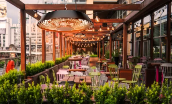 Обогреватель инфракрасный Neo Tools, подвесной, 1500Вт, 44х44х17.5см, IP44 заказать