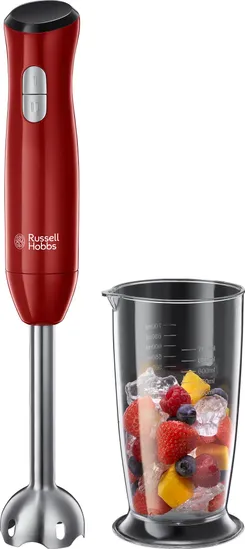 Блендер Russell Hobbs погружной Desire 600Вт, чаша-500мл, красный фото