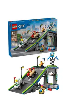 Конструктор LEGO City Жодних обмежень: Автодром для гоночних автомобілів фото