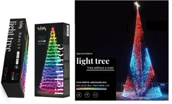 Гирлянда Smart LED Twinkly Light tree RGBW 750 IP44 высота 4м фото