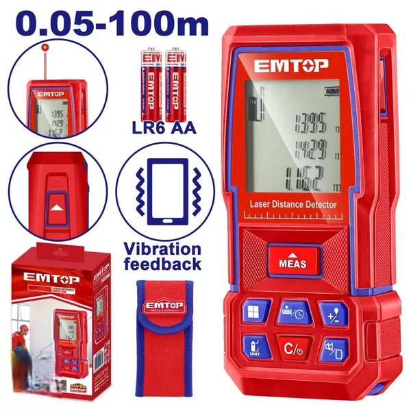 Лазерний далекомір EMTOP ELDD1008