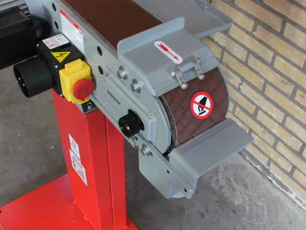 Стрічкова шліфувальна машина по металу Holzmann MSM 100L купити в Україні