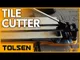 Плиткорез ручной Tolsen, алюминиевый, 400мм роликового резака из карбида вольфрама, до 10мм