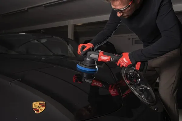 Машина полірувальна ексцентрикова акумуляторна MILWAUKEE, M18 FUEL FROP21-0X, O150мм, (HD кейс) цена в Украине