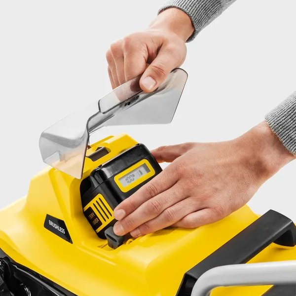 Газонокосилка аккумуляторная Karcher LMO 2-18 Battery 18В 32см акб 1х5А-ч 25-60мм цена в Украине