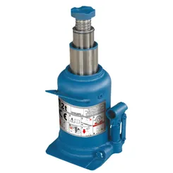 Домкрат гідравл. бутил. 12т (240-590мм) двохштоковий фото