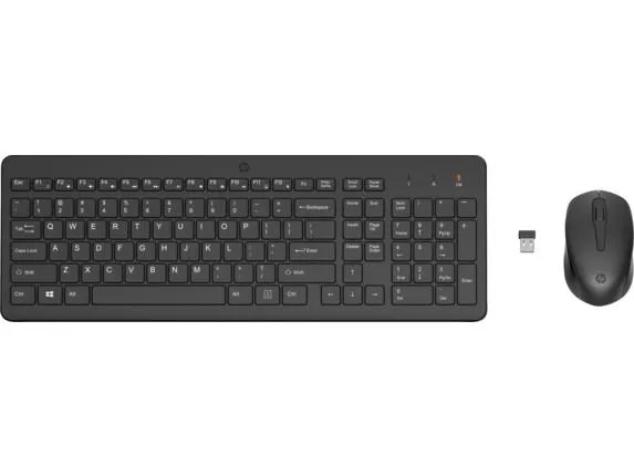 Комплект клавиатура и мышь HP 330, WL, EN/RU, чёрный