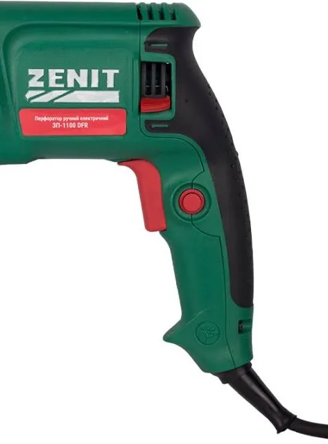 Купить Перфоратор Зенит ЗП-1100 DFR SDS-Plus+ШЗП 1100Вт 2.8Дж 3.4кг кейс