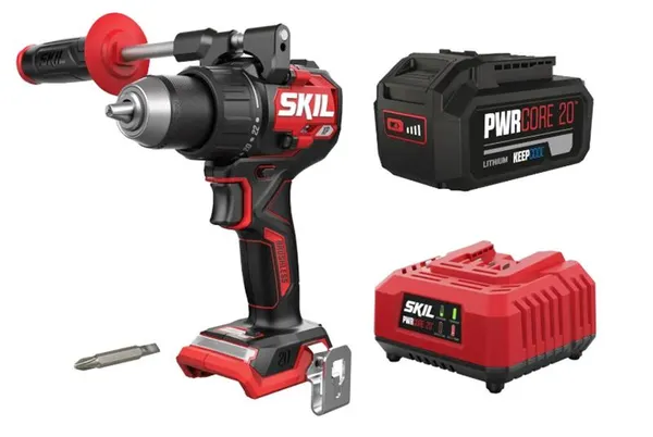 Шурупокрут-дриль акумуляторний SKIL 3080 CA XP 20В 1х5А·год 130Нм 600·2100об·хв 1.55кг