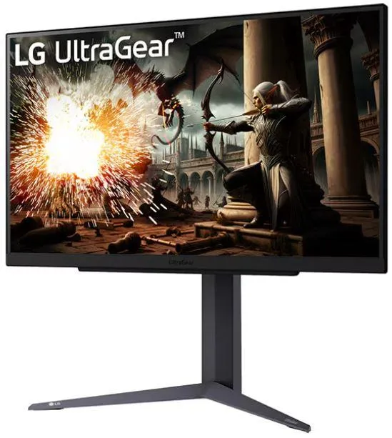 Монітор LG 27" 27GS75Q-B 2xHDMI, DP, Audio, IPS, 2560x1440, 180Hz, 1ms, sRGB 99%, G-SYNC, FreeSync, Pivot, HDR10