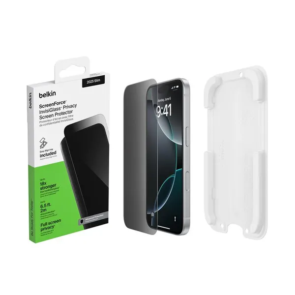 Защитное стекло Belkin для iPhone Air, Privacy Screen Protector (1 Pack)