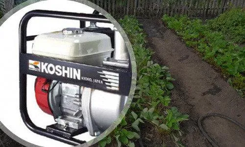 Мотопомпа Koshin STH-50X для грязной воды фото №4