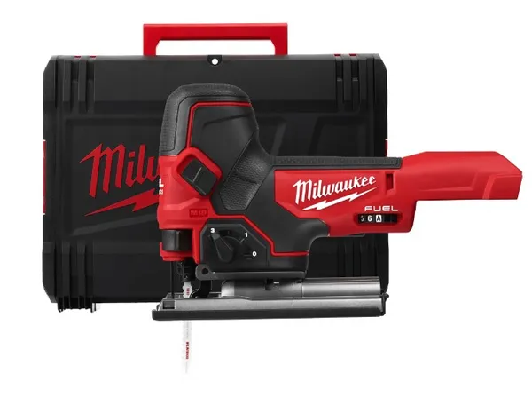 Пила лобзикова акумуляторна безщіткова MILWAUKEE M18 FBJS-0X (каркас+HD кейс)