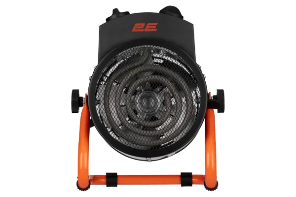 Тепловая пушка электрическая 2E Stainless, 2кВт, 20м кв, 239м куб/ч, нагрев. элемент - нерж. сталь, IPX4, черный заказать