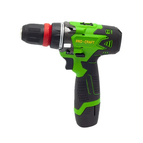 Шуруповерт аккумуляторный 12 В, 2 А/ч Procraft PA12DFR Industrial цена в Украине