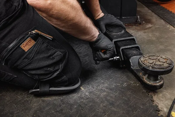 Наколенники садовые Verto, пена EVA, 18.5х13см, черный