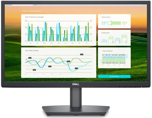 Монітор DELL 21.5" E2222HS D-Sub, HDMI, DP, MM, VA