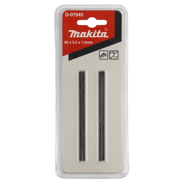Мини-ножи для рубанка Makita 82 мм HM (1100, 1902, N1923H, KP0800, KP0810, BKP180, DKP180, DKP181, KP001G)