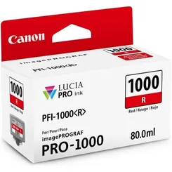 Чорнильниця Canon PFI-1000R (Red) фото