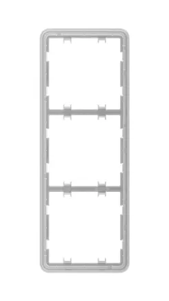 Рамка для вимикача на 3 секції Ajax Frame 3 seats for LightSwitch Vertical фото