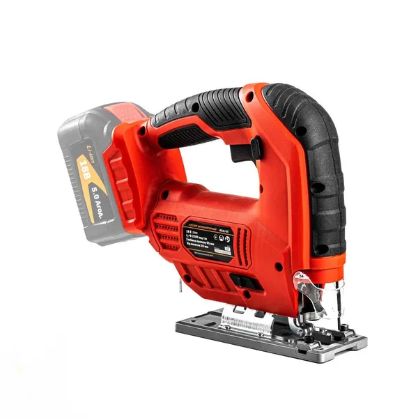 Лобзик акум. JS18/65 18В, 0-2500ход/хв, Quick Fix, дерево/кол.мет/сталь-65/10/6мм, +акум. 4Аг, зарядний пристрій заказать